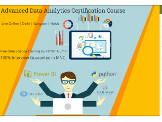 Data Analytics Course in Delhi.110071 by Big 4,, Best Online Data Analyst by Google [ 100% Job with MNC] - SLA Consultants India,